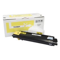 Cartouche de toner compatible 1T02KVANL0, TK590Y, 5000 pages pour imprimantes Kyocera (Orink white box)
